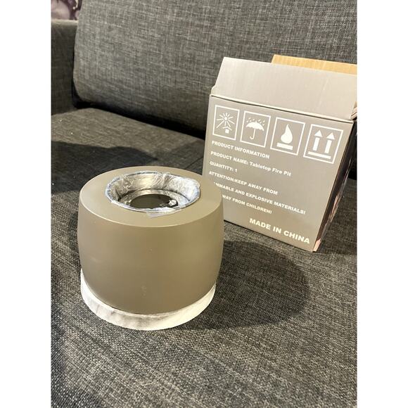 Portable Mini Firepit - NEW - box open - Picture 3 of 9